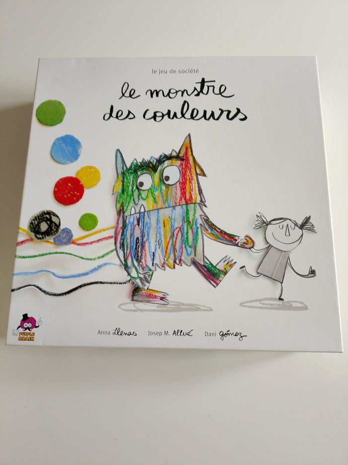 Le monstre des couleurs purple rain complet