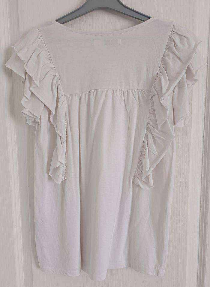 Ensemble jupe bleue à paillettes et haut Naf Naf en 14 ans - photo numéro 10