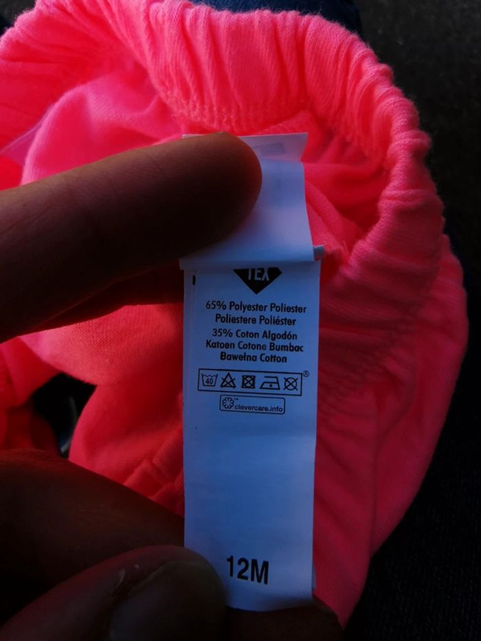 Lot 3 shorts TEX fille 12 mois - photo numéro 9