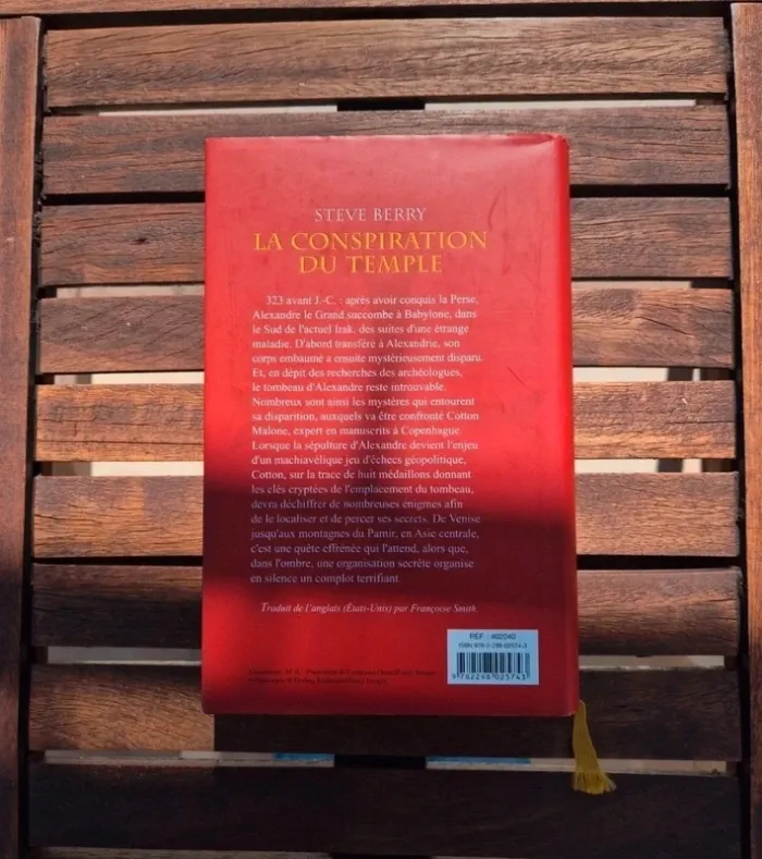 La Conspiration du Temple - Steve Berry - photo numéro 2