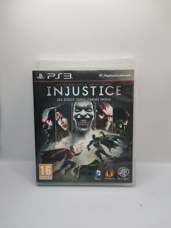 Jeux ps3 injustice les dieux sont parmi nous
