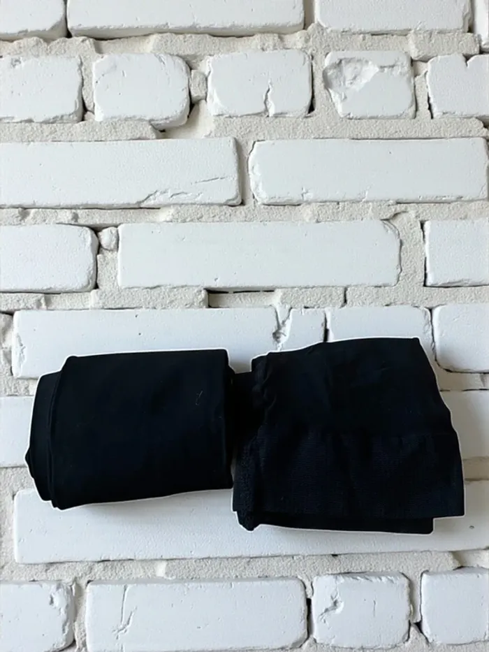🟩 2 paires de collant opaques 🟩