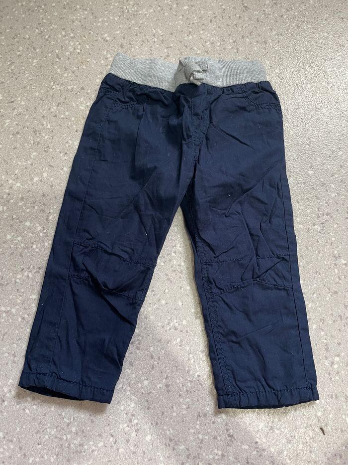 Pantalon bleu marine - photo numéro 2