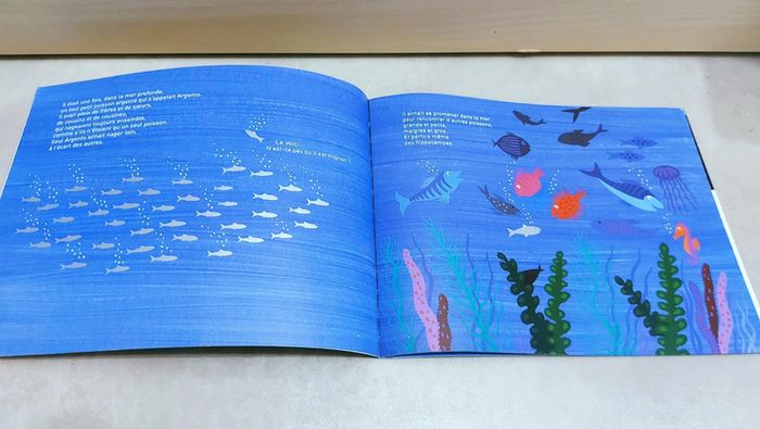 🌺 Livre (école des loisirs) : Argento le petit poisson - photo numéro 2