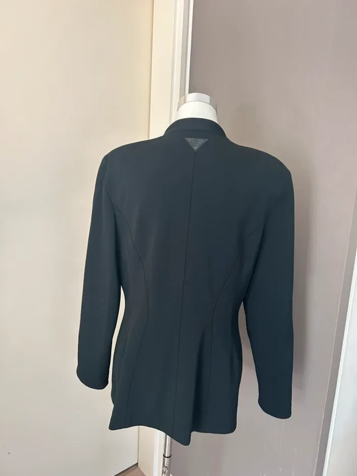 Tony Lamarca veste zippé cintrée noire, femme, taille 40 - photo numéro 4