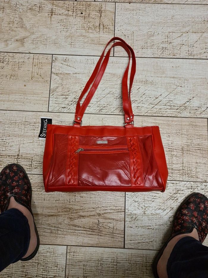 Sac à main porté épaule stefano