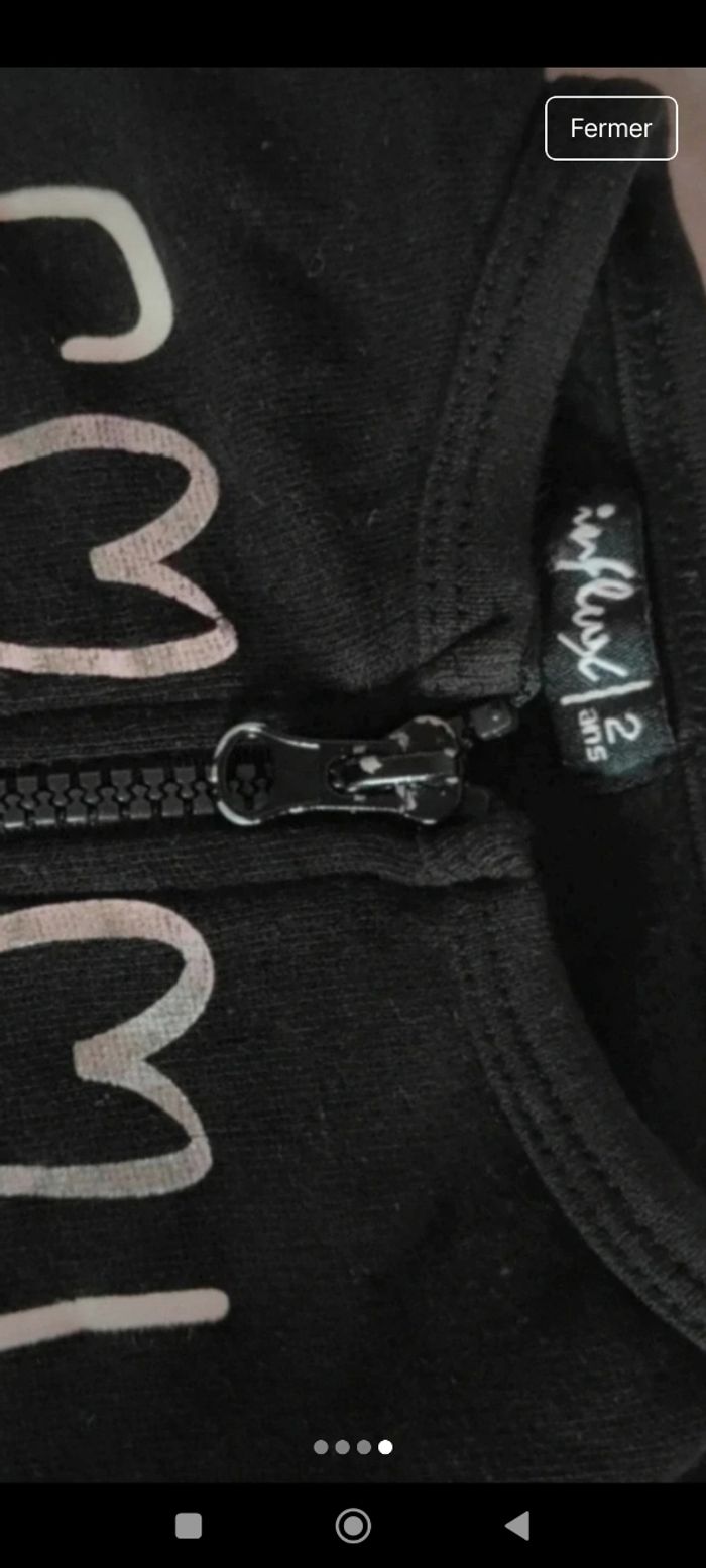 Gilet zippé fille 2 ans - photo numéro 4