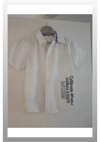 Chemise Tape à l'oeil blanche