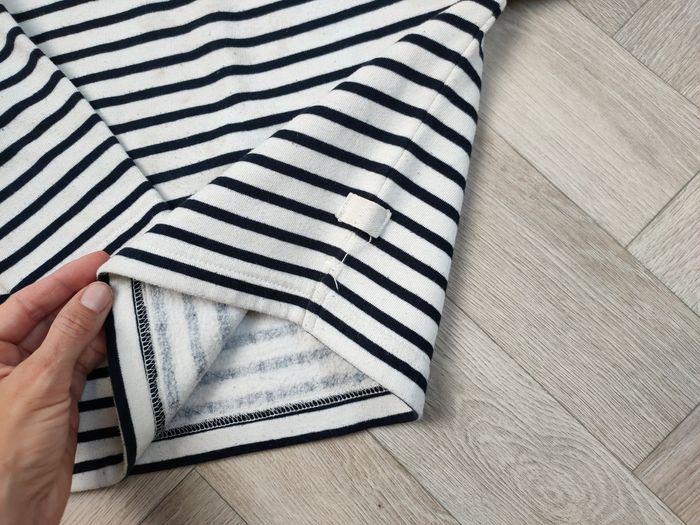 Tenue unisexe marinière et legging maille Zara noir 4 ans - photo numéro 4