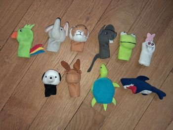 10 marionnettes à doigts