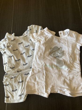 Lot de deux pyjamas short Vertbaudet