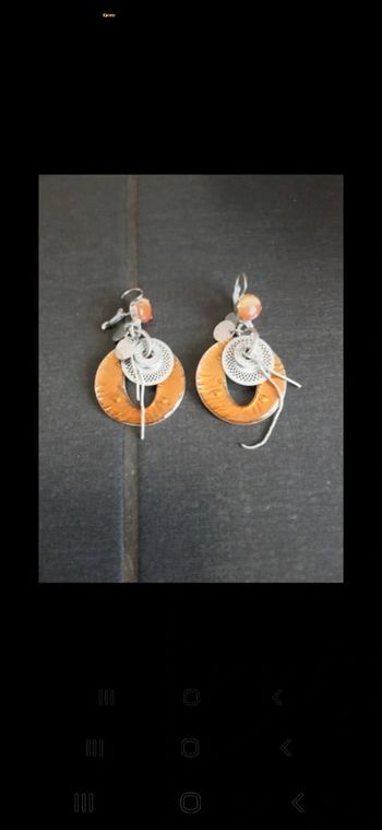 Boucles d'oreilles percées