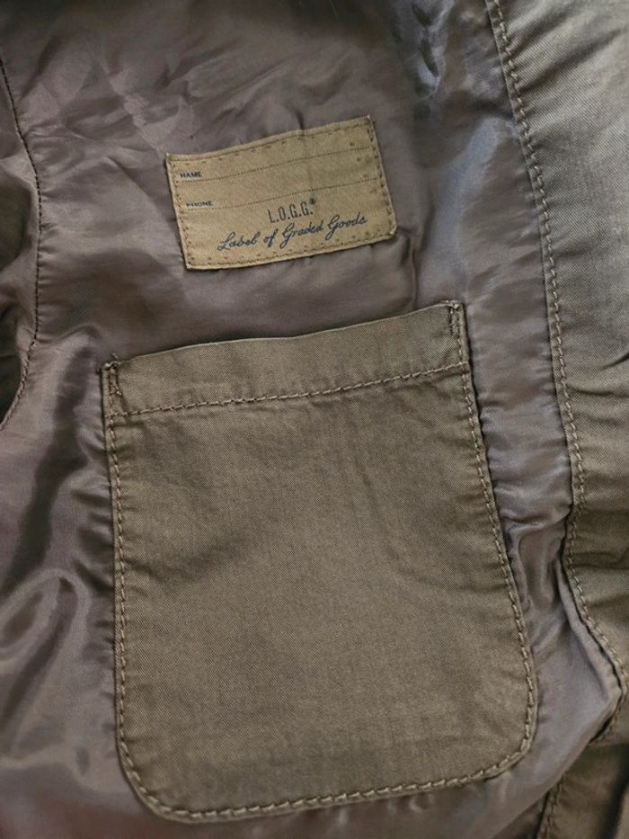 H&M veste été kaki taille 12 ans - photo numéro 3