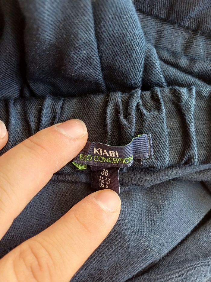 Short de grossesse kiabi 38 marine - photo numéro 3