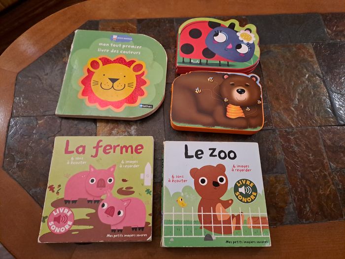 5 livres enfants