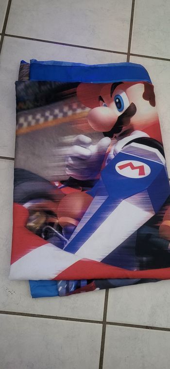 Housse de Couette + Oreiller Mario 1 Pers.
