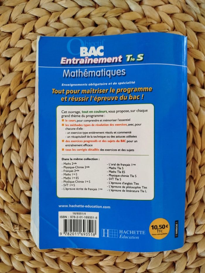 Maths terminale S Hachette - photo numéro 2