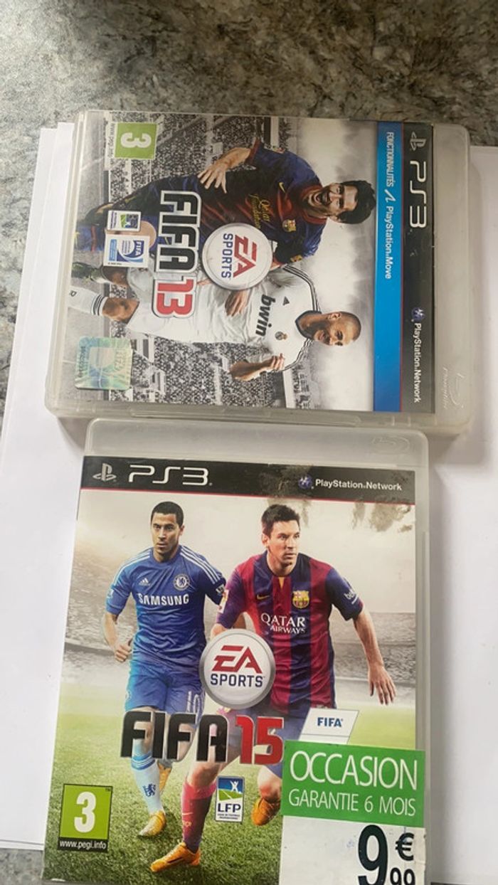 Lot 2 jeux fifa - photo numéro 1