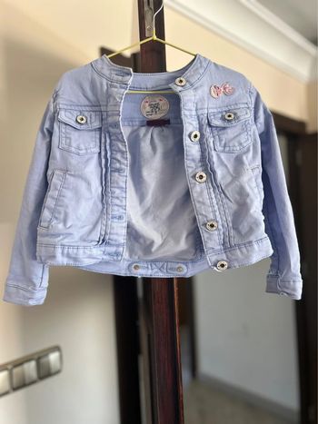 Magnífica Chaqueta Vaquera Pequeña Sergent Major - Talla 4 Años (Niña)