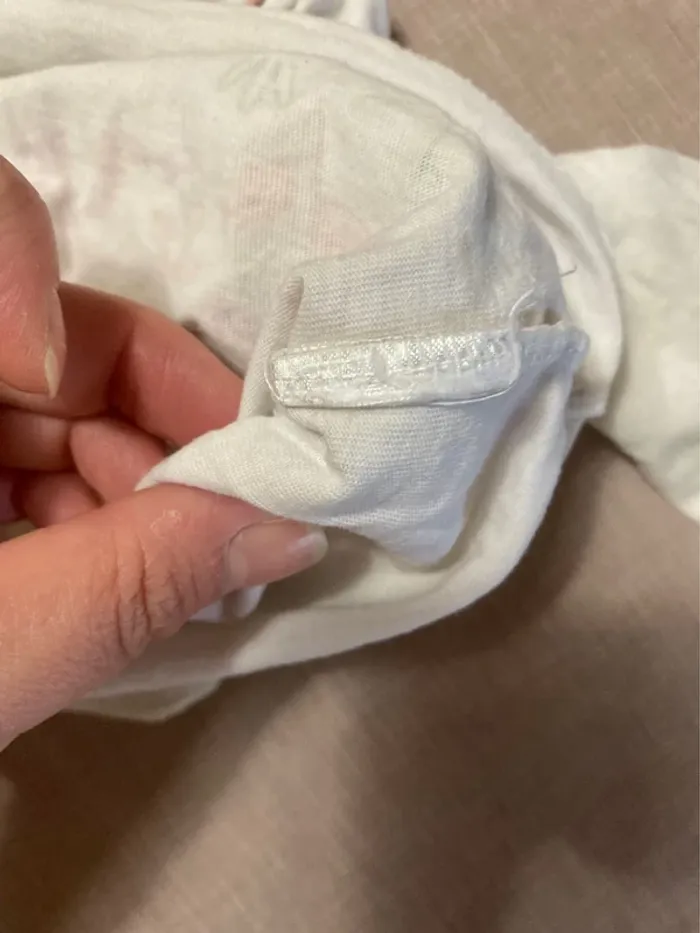 Haut fille DPAM – Col claudine – Motif dinosaure fleuri – 18 mois (80 cm) - photo numéro 4