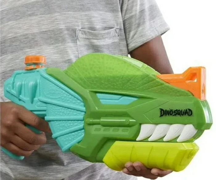 Pistolet à eau Nerf Dinosquad Super Soaker Neuf ds emballage - photo numéro 3