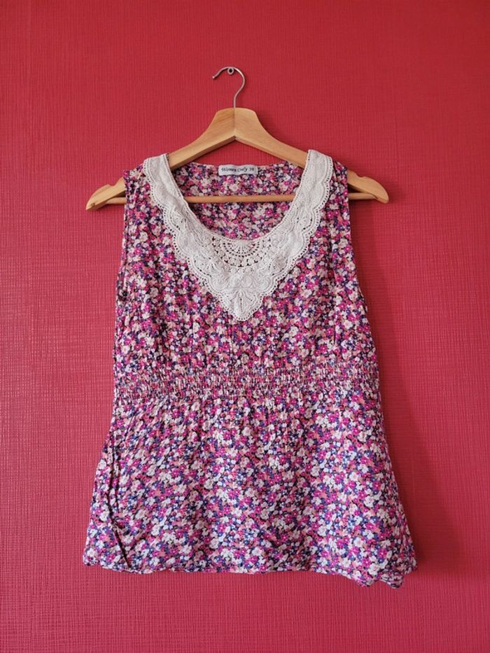 Blouse fleurie - Taille 38
