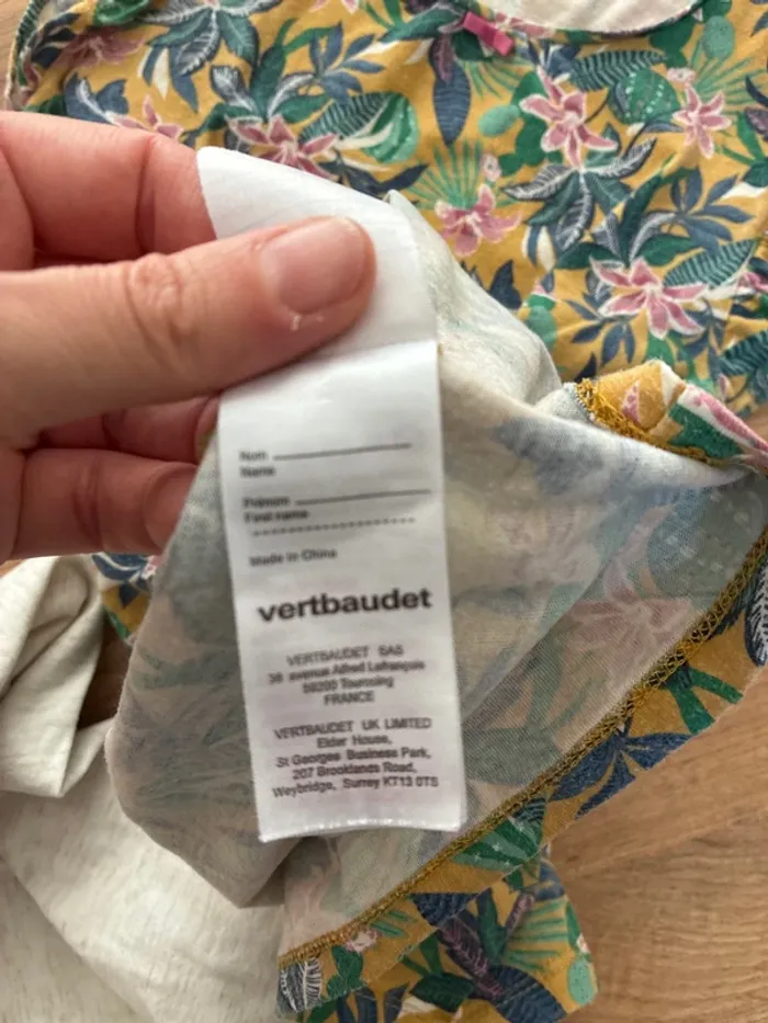 Lot de 2 chemise de nuit 8 ans Vertbaudet - photo numéro 4