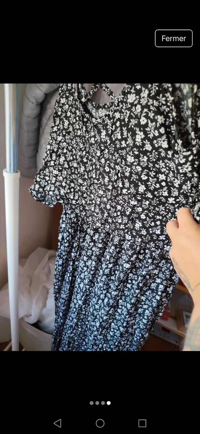 Robe fine à fleurs - photo numéro 4