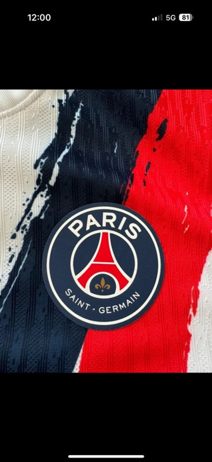 Maillot Extérieur Paris saint germain Version player 2024/2025 – Neuf - photo numéro 3