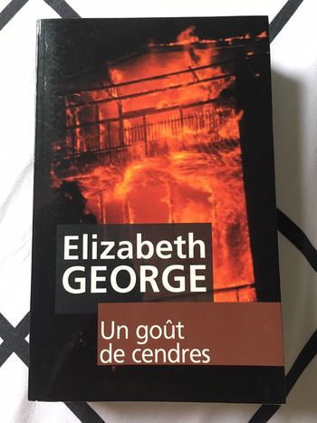 Livre un goût de cendre