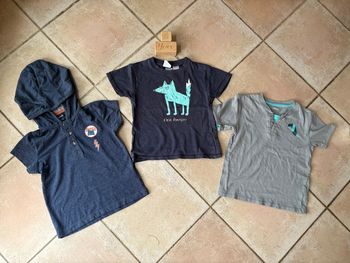 Tee-shirts manches courte 4 ans garçon