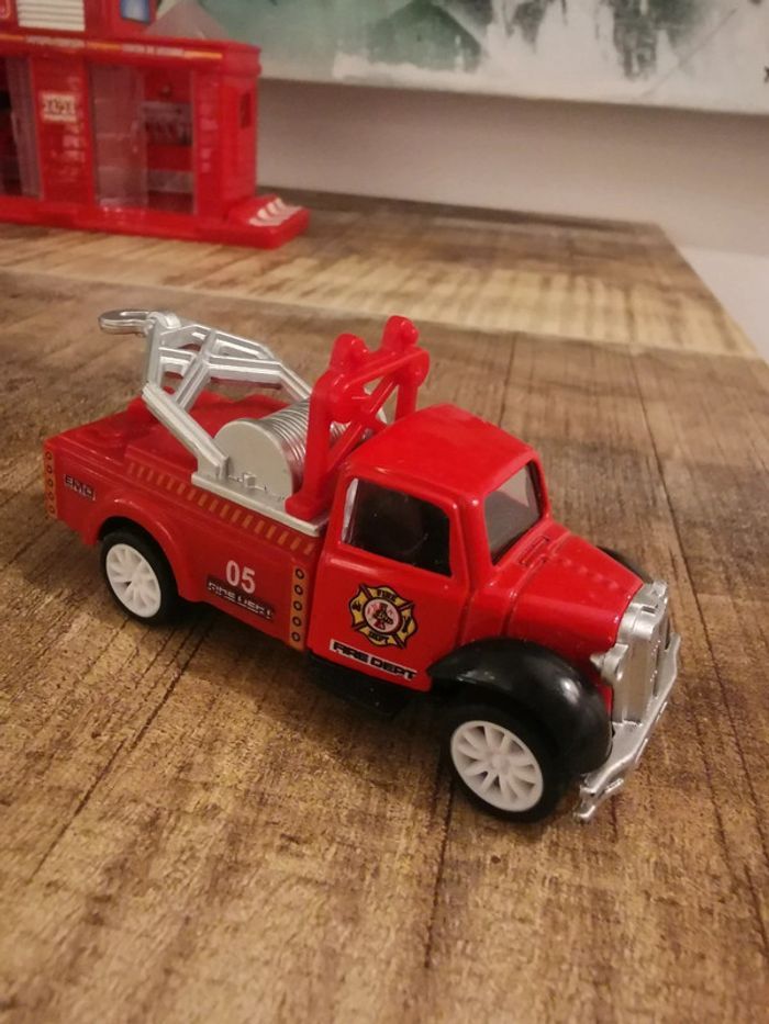 🔥Voiture pompier dépanneuse voiture jouet enfant