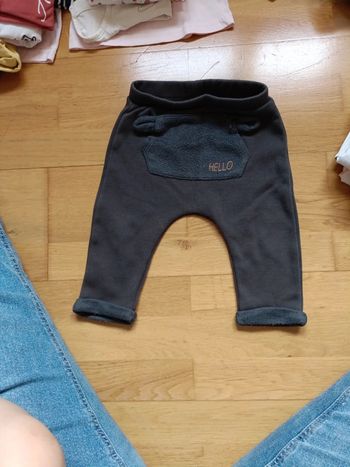 Pantalon sarouel fille hiver 12 mois