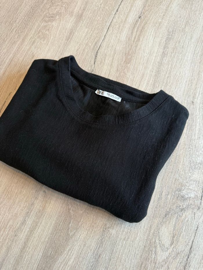 T-shirt structuré - Zara Homme - L - photo numéro 4