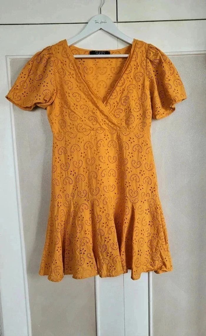 Magnifique robe orangée Primark Taille 38 - photo numéro 5