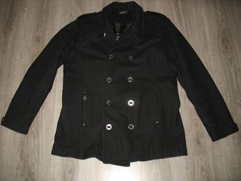 CABAN NOIR "NORTHWAY" - TAILLE XL - n°01