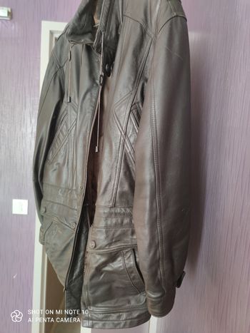 Veste cuir