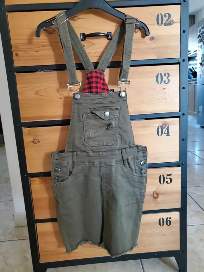 Robe salopette denim taille 36