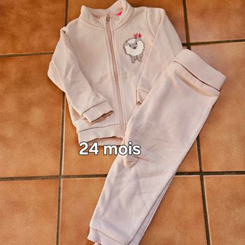 Ensemble jogging 24 mois
