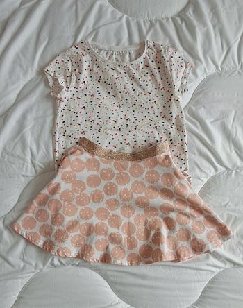 Ensemble jupe tee-shirt