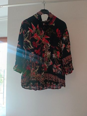 Blouse fleur