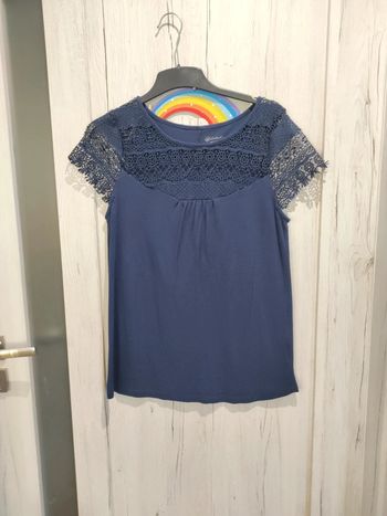 T-shirt femme dentelle 38/40