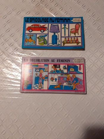 Lot de 2 livrets déco en BD