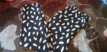 Pantalon fluide motif