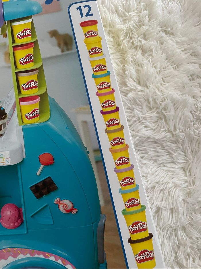 Play-Doh - Camion de glace géant pâte à modelé - C139 - photo numéro 4