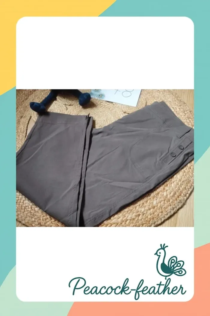 Pantalon marron 48 neuf - photo numéro 3