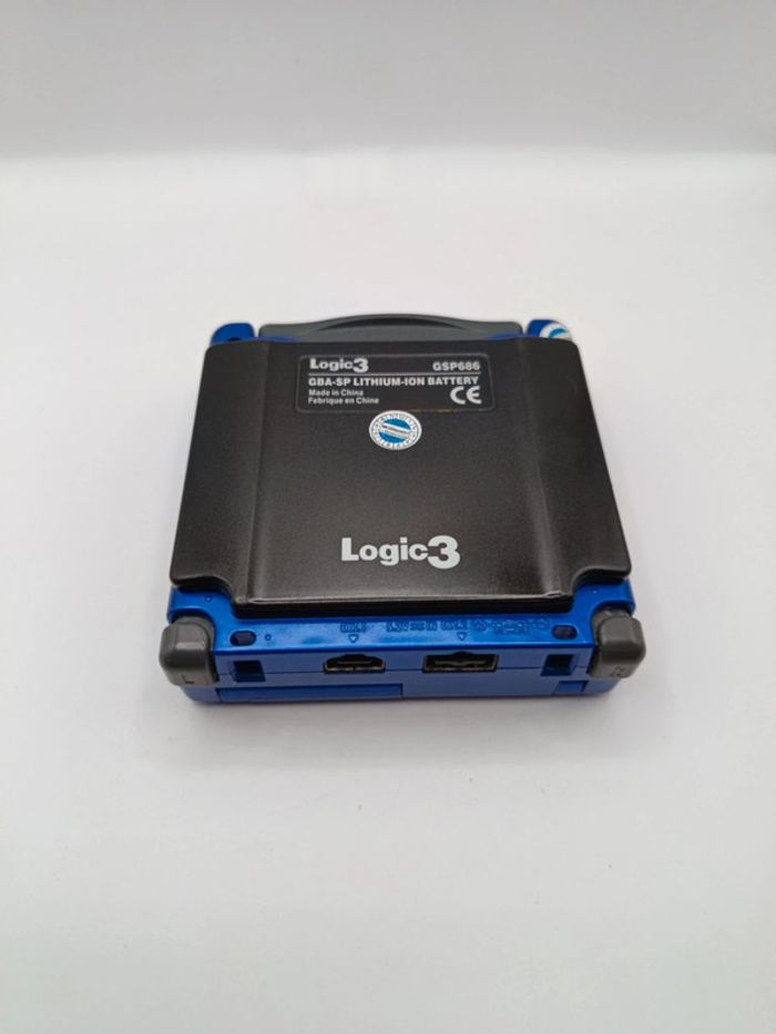 Game boy advance SP Bleu métal vendu en loose - photo numéro 4
