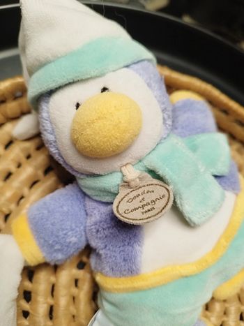 Doudou Pingouin Doudou et compagnie