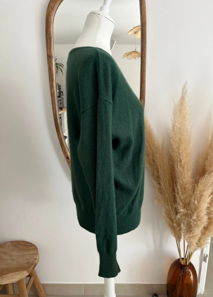 Pull vert foncé ArtLove - photo numéro 4