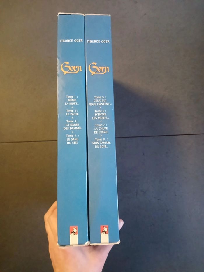 Lot de 2 coffret 4 bd gorn, 1 à 8 - photo numéro 3